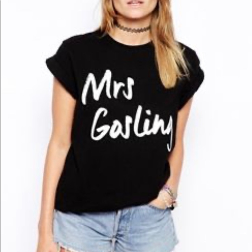 Mrs Gosling ASOS boyfriend tshirt